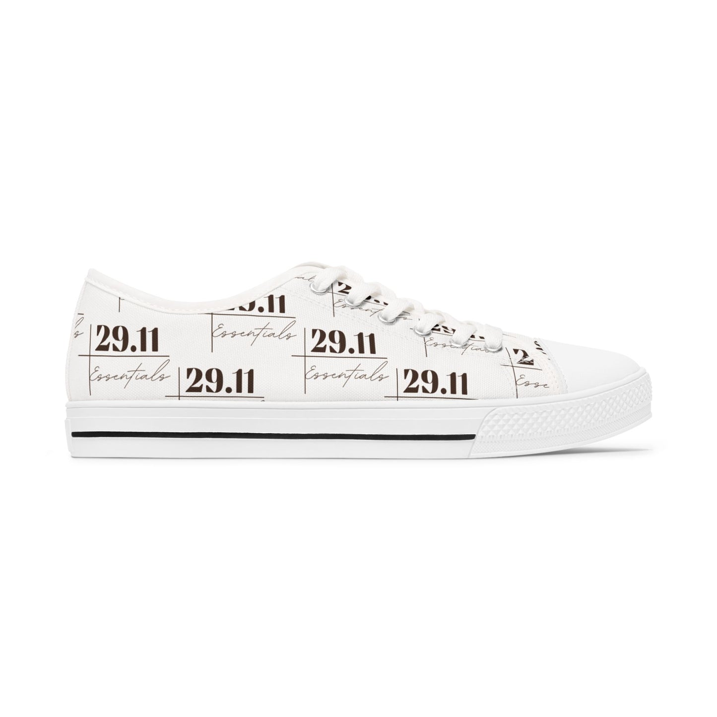 Women's Low Top Sneakers with Minimalist Design - Perfect for Everyday Style