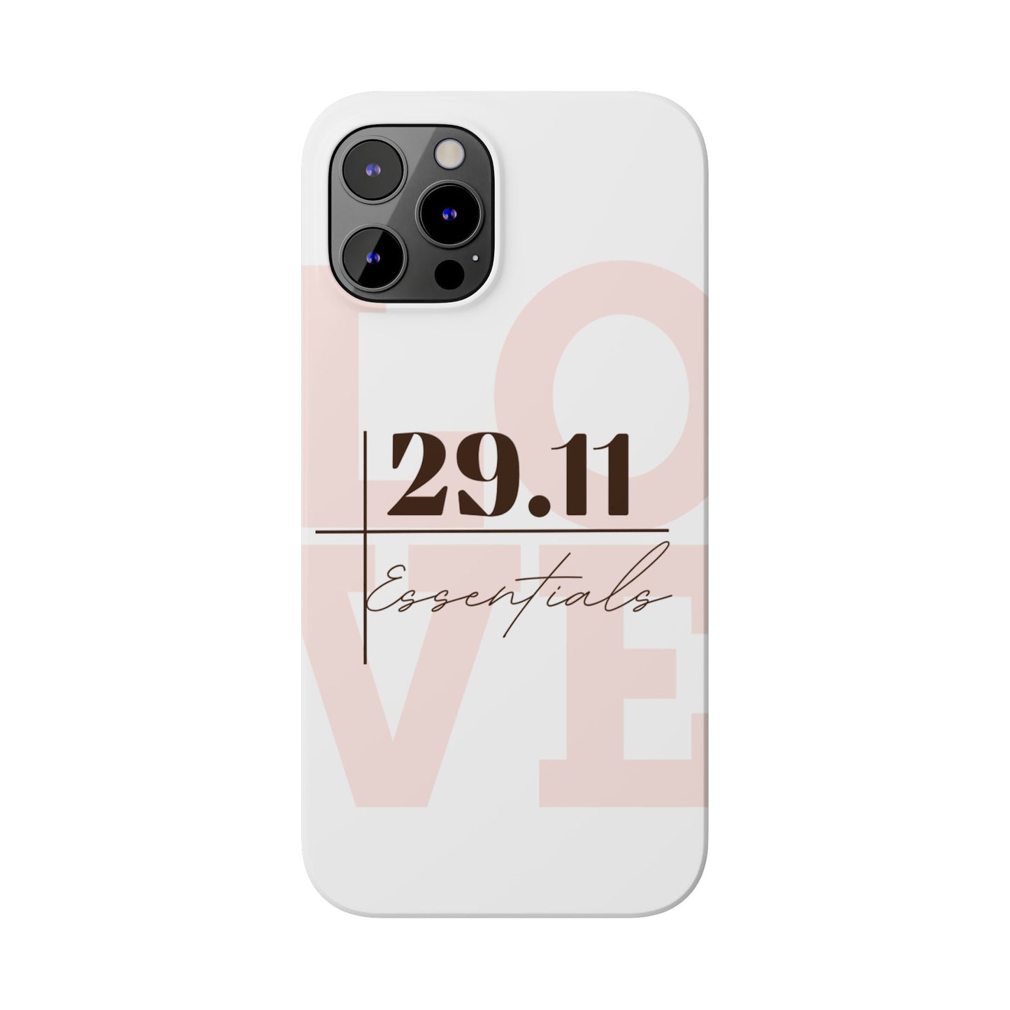 Minimalist Love Slim Phone Case - Iphone