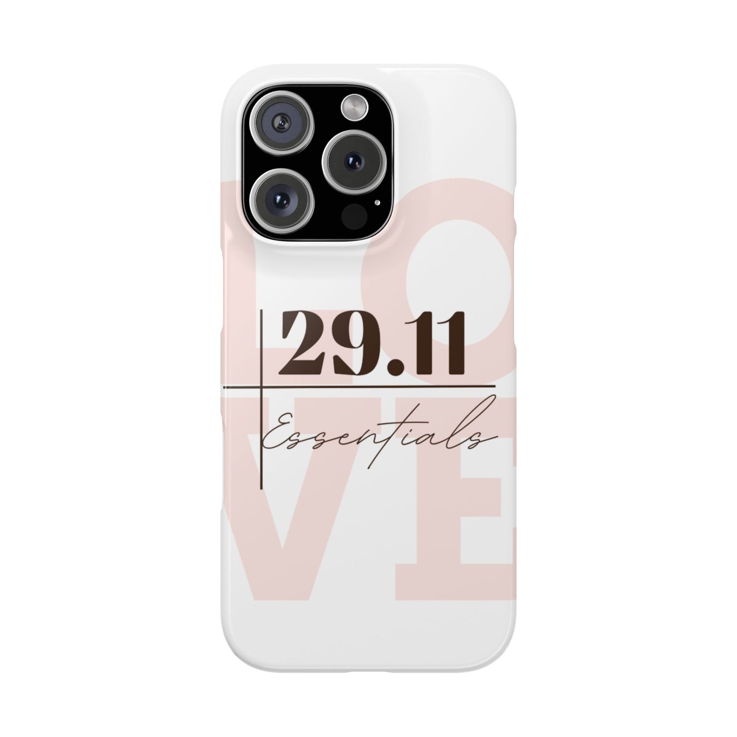 Minimalist Love Slim Phone Case - Iphone