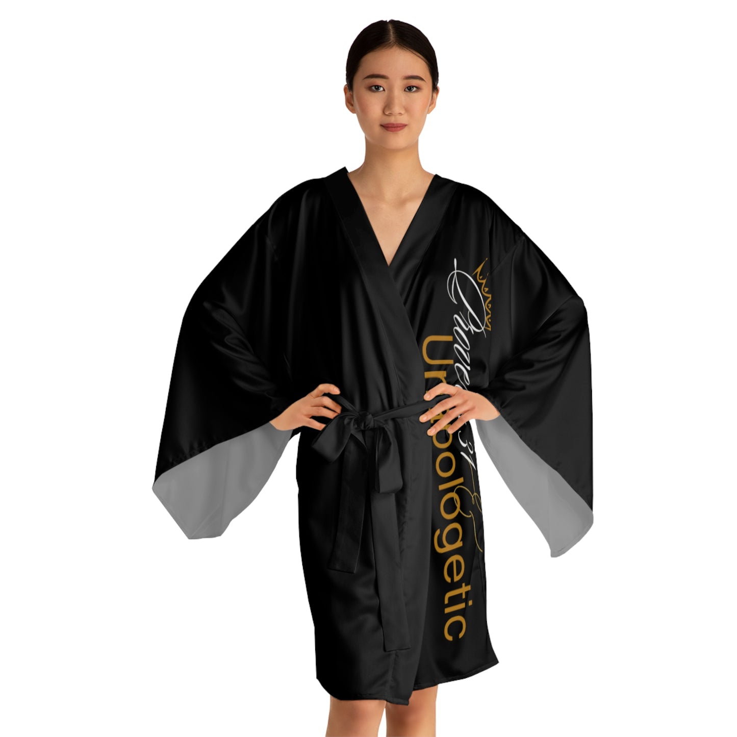 Unapologetic Long Sleeve Kimono Robe