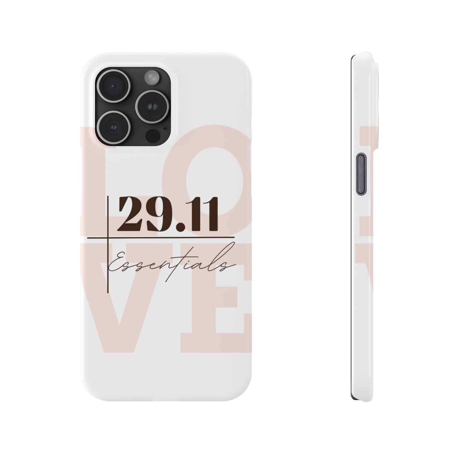 Minimalist Love Slim Phone Case - Iphone