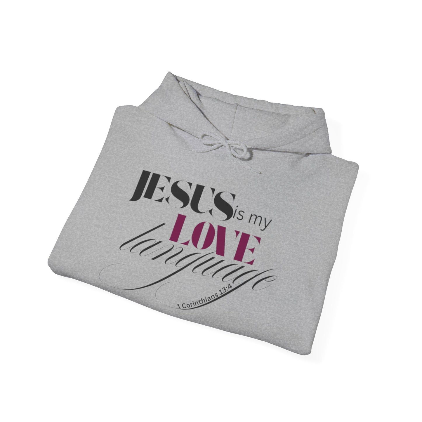 JESUS Love Language Hoodie