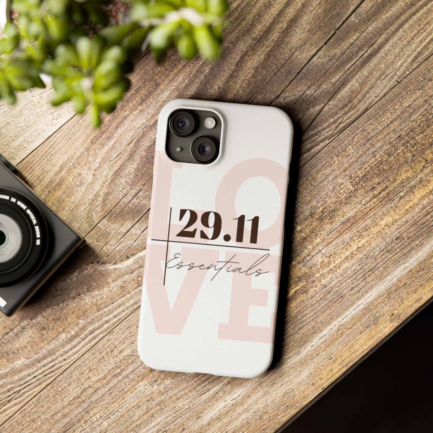 Minimalist Love Slim Phone Case - Iphone