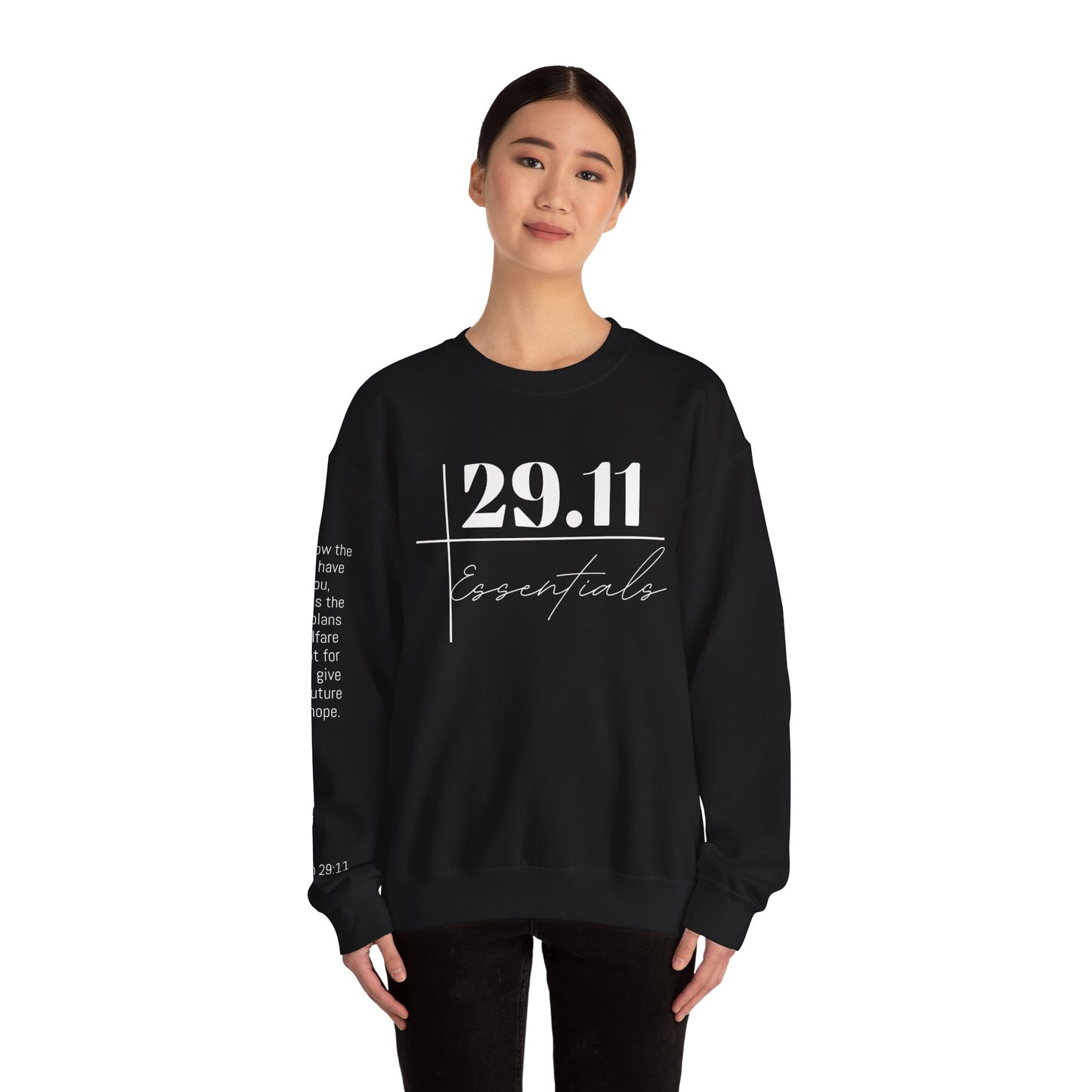 Unisex Heavy Blend™ Crewneck Sweatshirt Jer 29:11