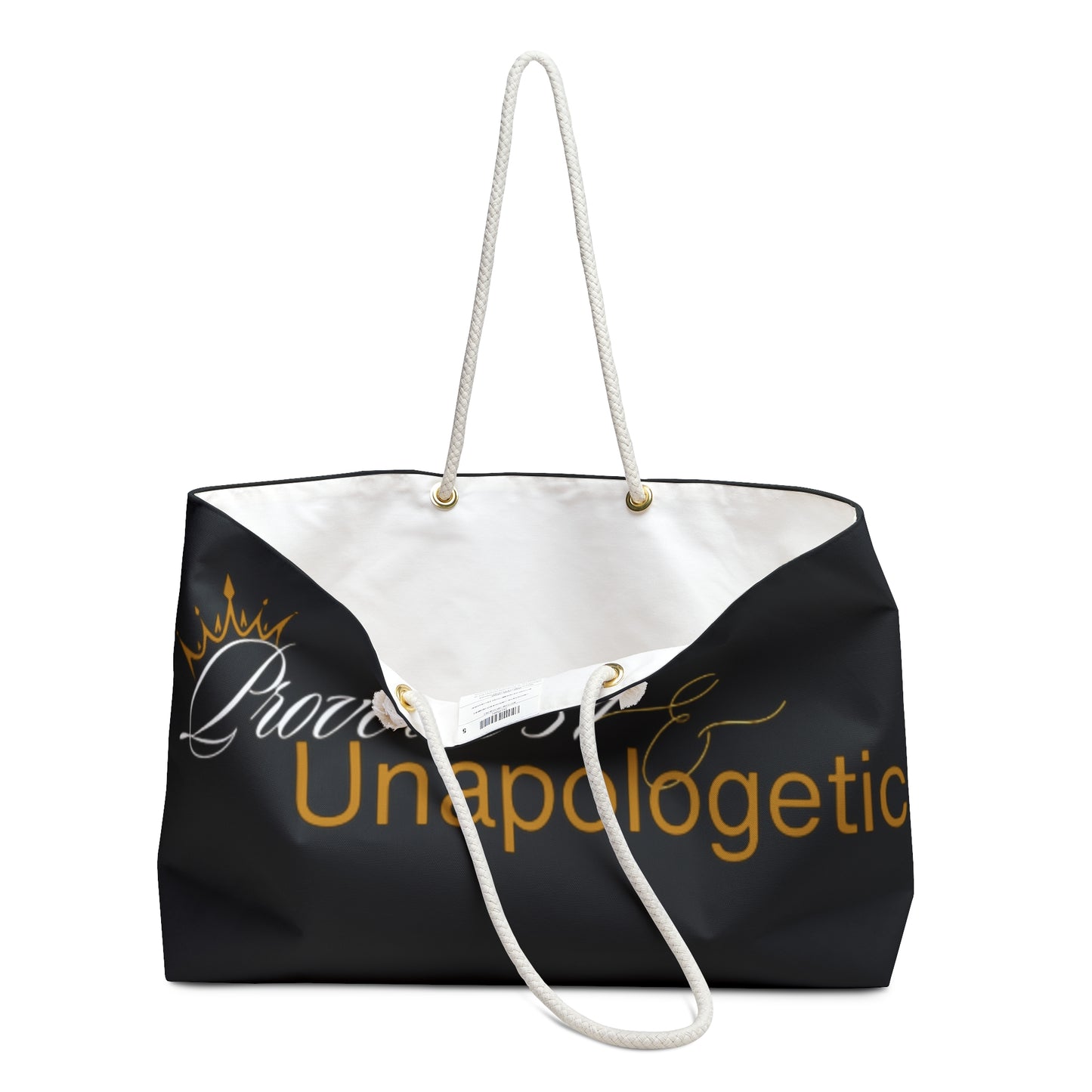 Proverbs 31 Unapologetic Weekender Bag - Stylish Tote for Travel & Everyday Use