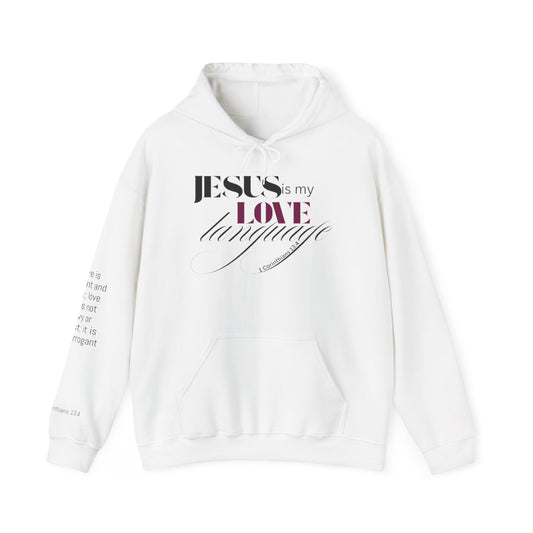 JESUS Love Language Hoodie