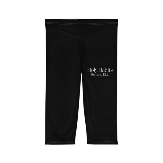 Holy Habits Women's Capri Leggings