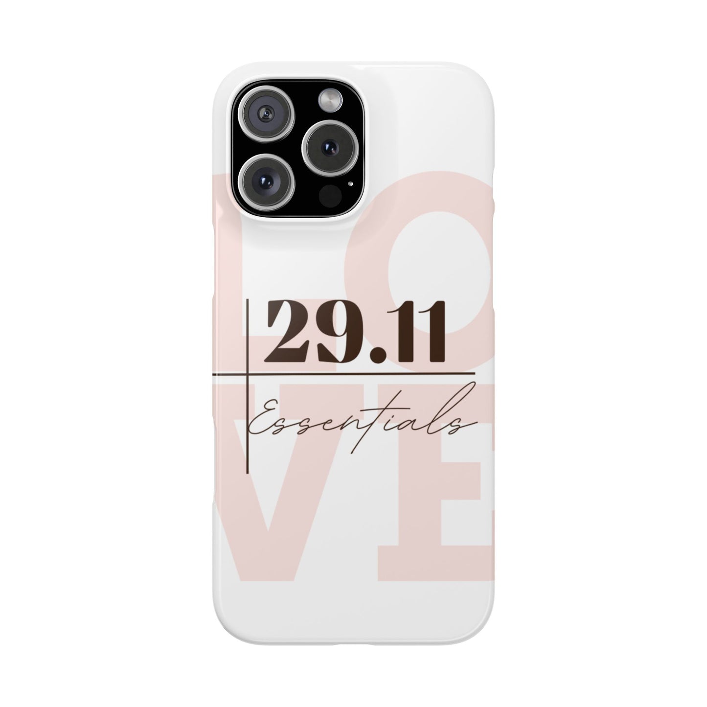 Minimalist Love Slim Phone Case - Iphone