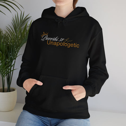 Unapologetic Queens Heavy Blend Hoodie for Confident Style