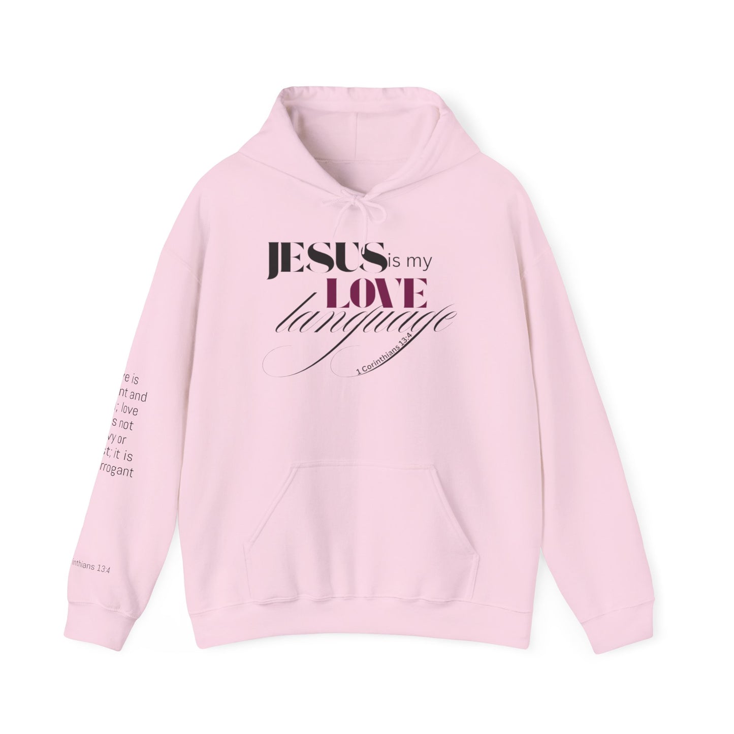 JESUS Love Language Hoodie