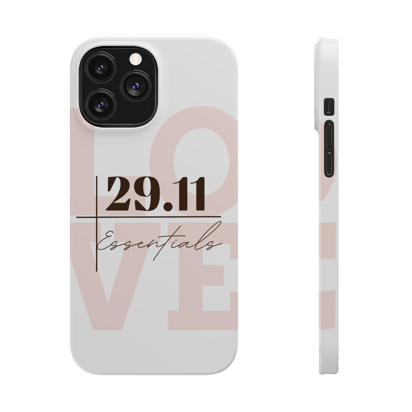 Minimalist Love Slim Phone Case - Iphone