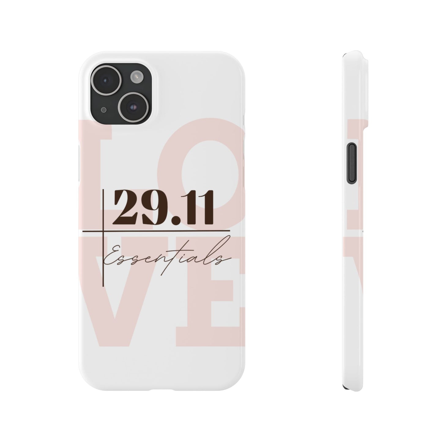 Minimalist Love Slim Phone Case - Iphone