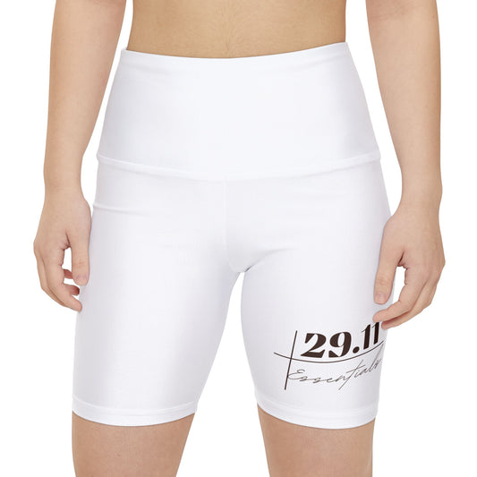 Women's Workout Shorts with 29.11 Essentials Print - Stylish & Comfortable Activewear