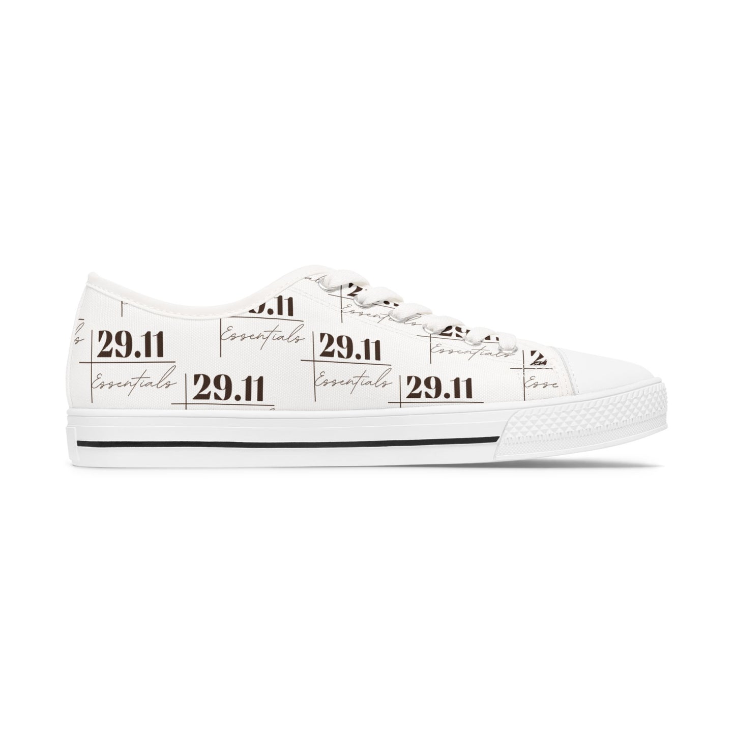 Women's Low Top Sneakers with Minimalist Design - Perfect for Everyday Style